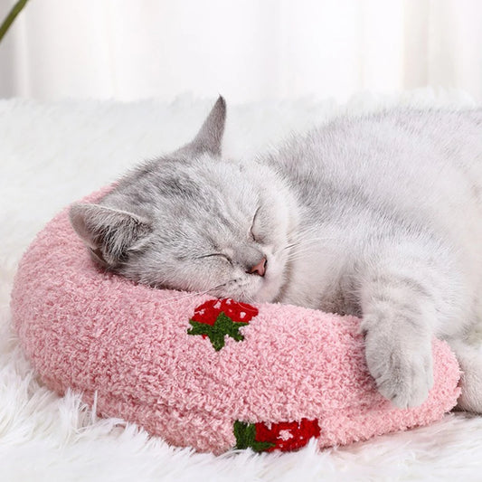 Pet Sleep Pillow – Neck Support for Cats & Dogs