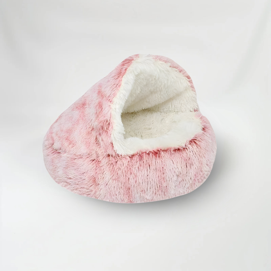 ShellNest Covered Cat Bed