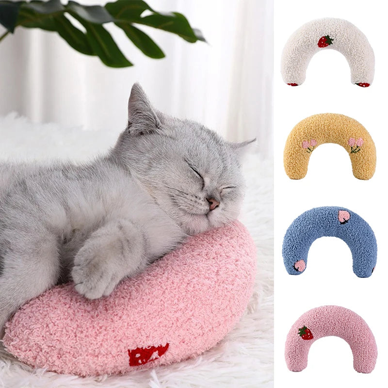 Pet Sleep Pillow – Neck Support for Cats & Dogs